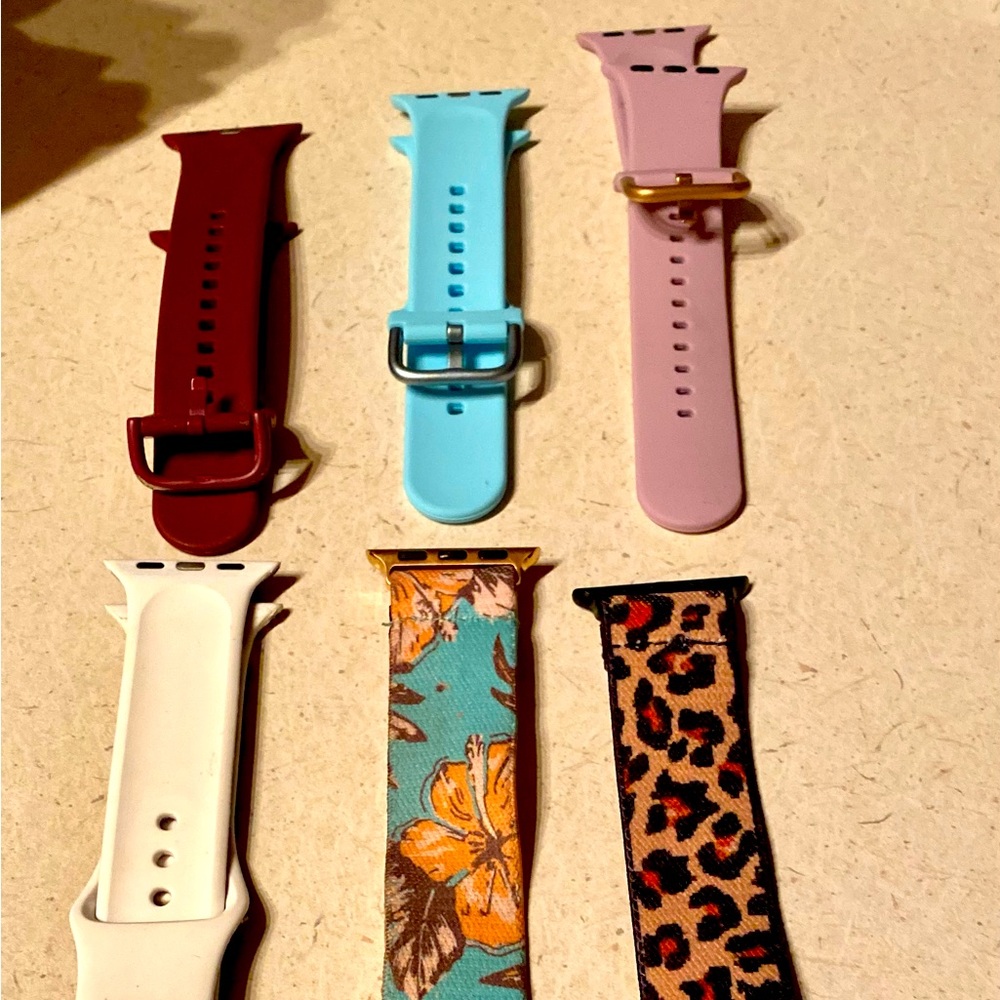 38MM Apple Watch bands. Sell as all together